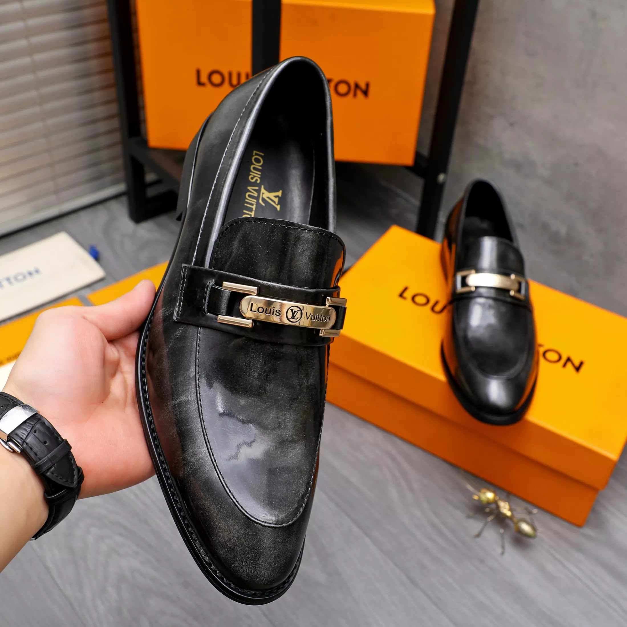 louis vuitton lv oxfords chaussures pour homme s_12a1a603